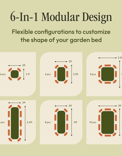 Load image into Gallery viewer, Gro-Rite "No Tools Needed" Premium Metal Raised Garden Bed Kit
