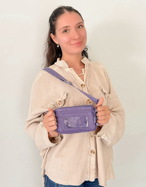 Load image into Gallery viewer, Convertible Crossbody &amp; Wristlet Wallet Bag – 7 Colors | 2-Zipper Purse with Card Slots, Phone Holder &amp; Adjustable Strap
