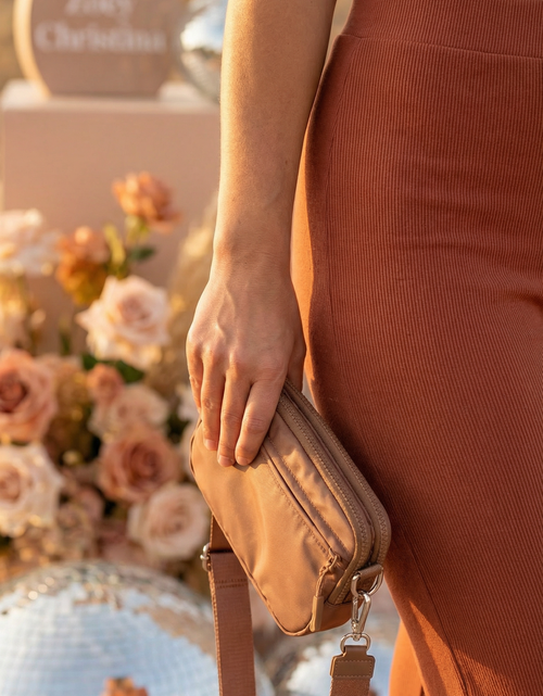 Load image into Gallery viewer, Convertible Crossbody &amp; Wristlet Wallet Bag – 7 Colors | 2-Zipper Purse with Card Slots, Phone Holder &amp; Adjustable Strap
