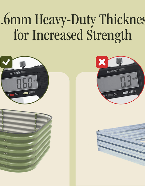 Load image into Gallery viewer, Gro-Rite "No Tools Needed" Premium Metal Raised Garden Bed Kit
