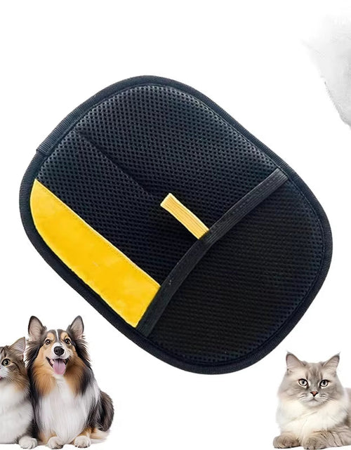 Load image into Gallery viewer, Double Pet Electrostatic Hair Removal Gloves Cat Hair Removal Brush Adhesive Gloves Cat Hair Comb Washing Hair Removal Grooming
