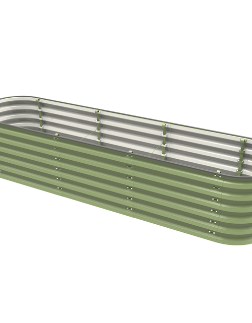 Load image into Gallery viewer, Gro-Rite "No Tools Needed" Premium Metal Raised Garden Bed Kit
