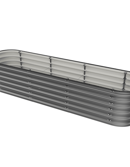 Load image into Gallery viewer, Gro-Rite "No Tools Needed" Premium Metal Raised Garden Bed Kit

