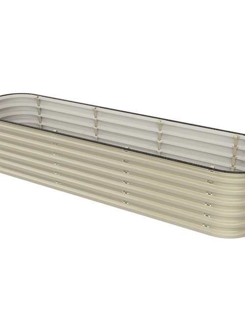 Load image into Gallery viewer, Gro-Rite "No Tools Needed" Premium Metal Raised Garden Bed Kit
