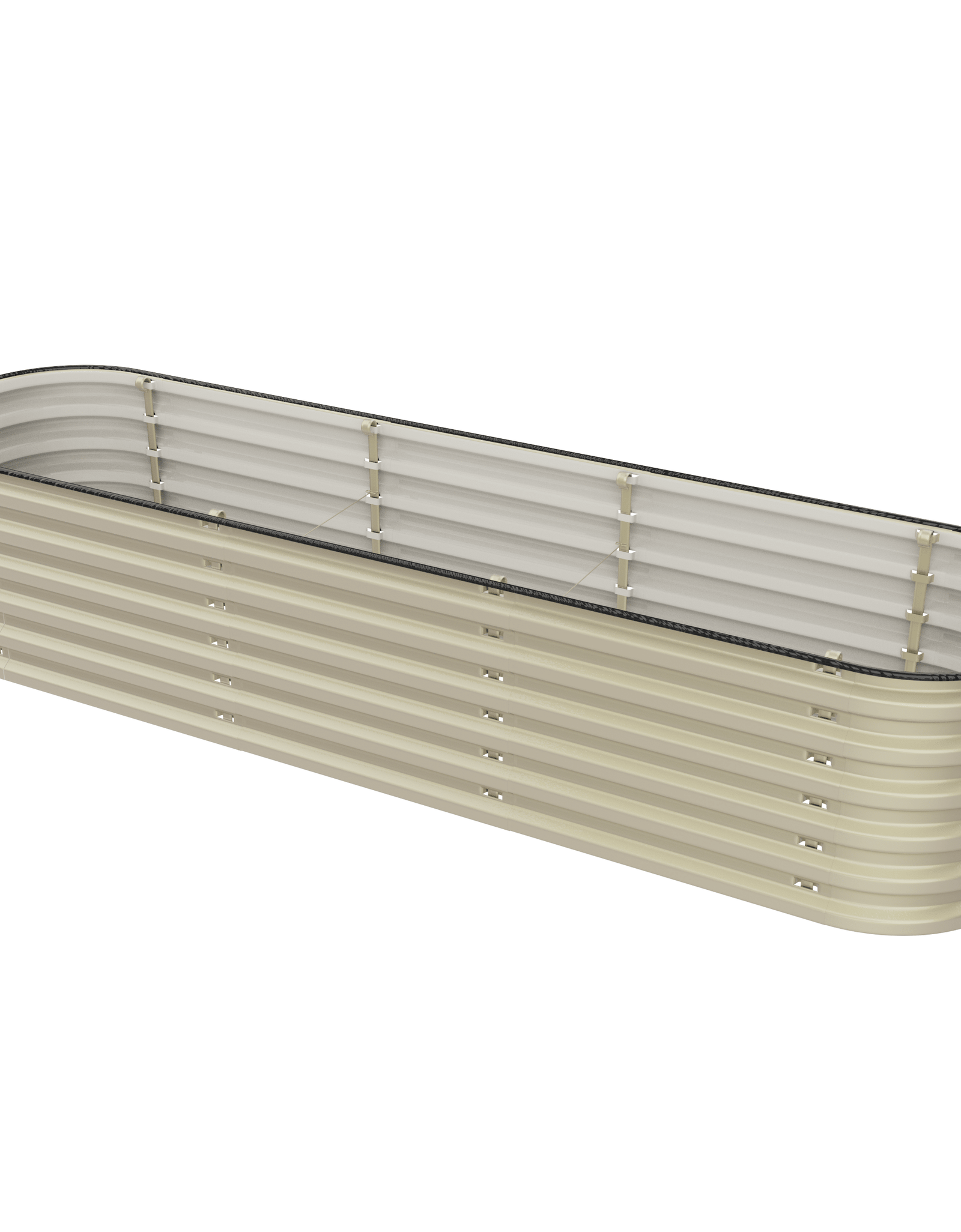 Gro-Rite "No Tools Needed" Premium Metal Raised Garden Bed Kit