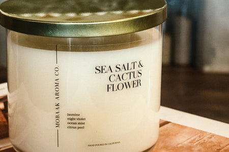 Sea Salt & Cactus Flower Candle