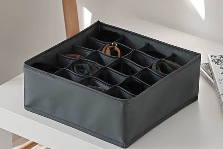 Organizer for Underwear Socks Bra Pants Scarf Tie Storage Box Jeans Clothing Organization Dividers for Drawers Clothes Organizer