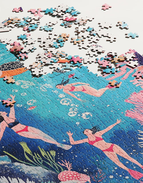 Load image into Gallery viewer, Graphinee 1000pcs Undersea World Jigsaw Puzzle Colorful Animals Paper
