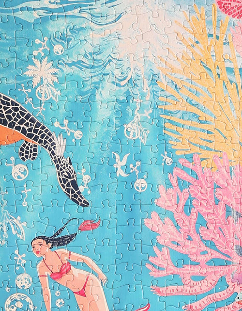 Load image into Gallery viewer, Graphinee 1000pcs Undersea World Jigsaw Puzzle Colorful Animals Paper

