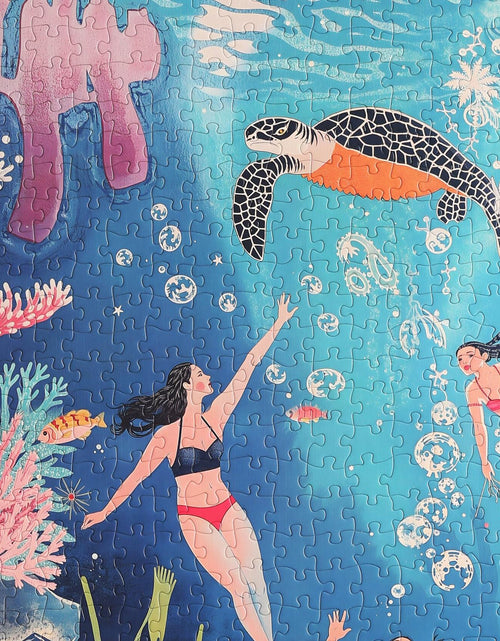 Load image into Gallery viewer, Graphinee 1000pcs Undersea World Jigsaw Puzzle Colorful Animals Paper
