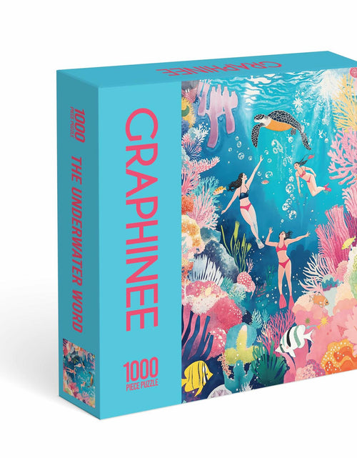 Load image into Gallery viewer, Graphinee 1000pcs Undersea World Jigsaw Puzzle Colorful Animals Paper
